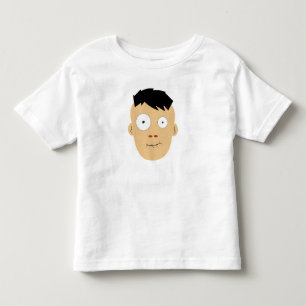 Camiseta De Bebé Expresiones de cara zombis