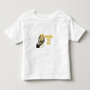 Camiseta De Bebé Exprime El Día Limón Juego de Palabras