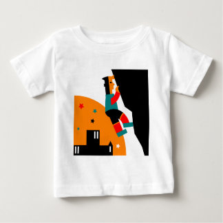 Camiseta De Bebé Extracto de la escalada