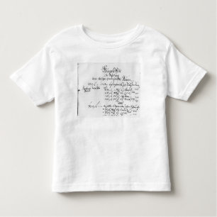 Camiseta De Bebé Extracto del pago del sueldo de J.S. Bach