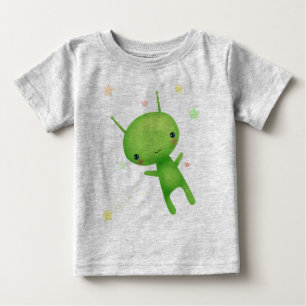 Camiseta De Bebé Extranjero y UFO