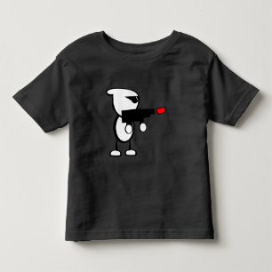 Camiseta De Bebé Extraterrestre con pistola láser