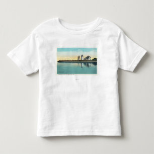 Camiseta De Bebé Extremidad del final de la opinión de Cape Cod de