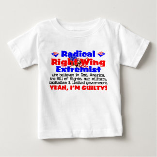 Camiseta De Bebé Extremista de la derecha