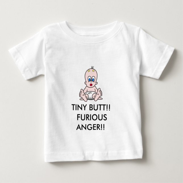 CAMISETA DE BEBÉ ¡EXTREMO MINÚSCULO!! ¡CÓLERA FURIOSA!! (Anverso)