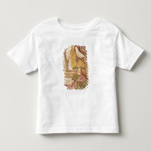 Camiseta De Bebé Ezekiel y ángel que sostienen la cáliz del