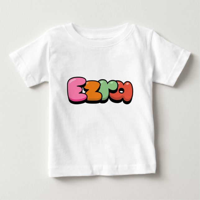 Camiseta De Bebé Ezra (Anverso)