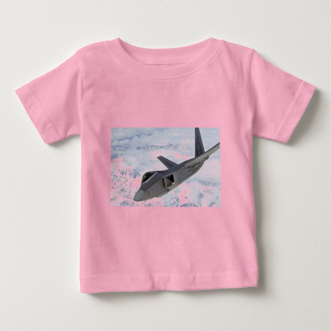 Camiseta De Bebé F-22 Raptor-Elmendorf AFB (Anverso)