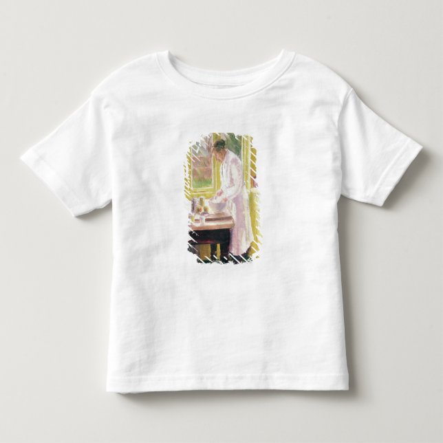 Camiseta De Bebé Fabricación de la empanada de Apple (Anverso)