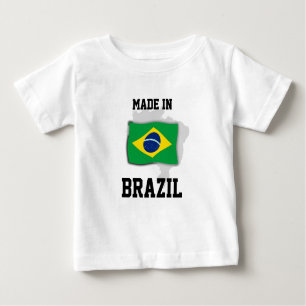 Camiseta De Bebé Fabricado en Brasil