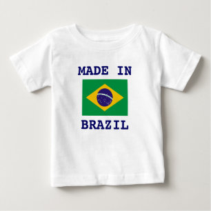Camiseta De Bebé Fabricado en Brasil