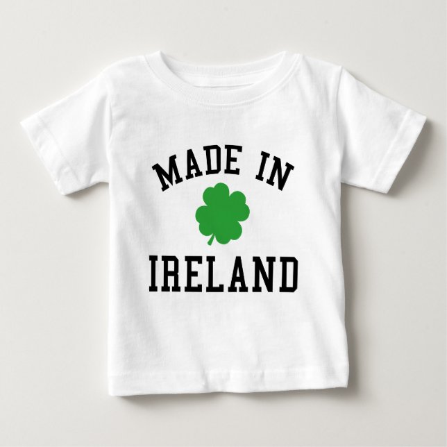Camiseta De Bebé Fabricado En Irlanda (Anverso)