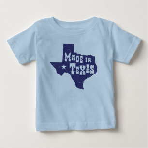 Camiseta De Bebé Fabricado en Texas