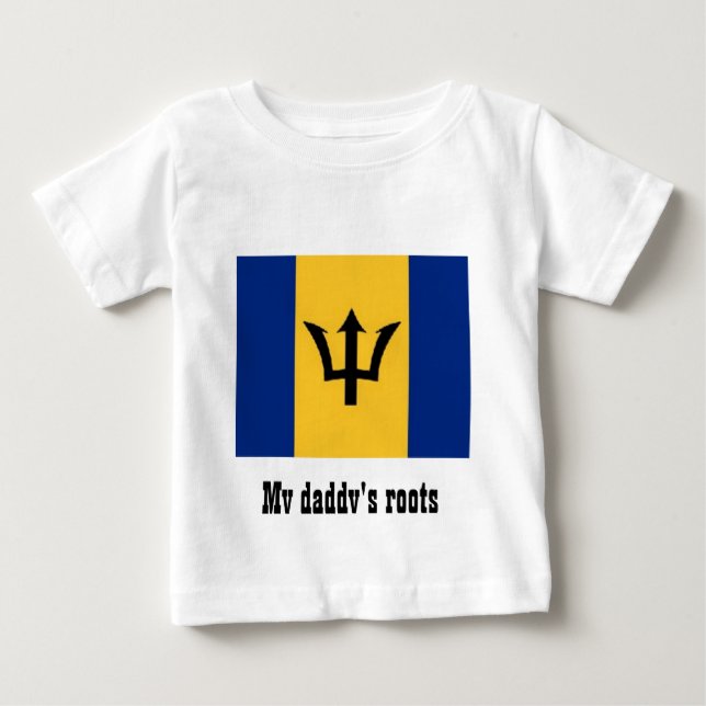 Camiseta De Bebé fabuloso barbado (Anverso)