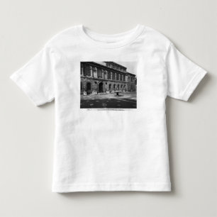 Camiseta De Bebé Fachada de la biblioteca