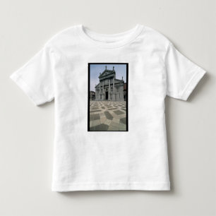Camiseta De Bebé Fachada de la iglesia, construida 1564-80, i hecho