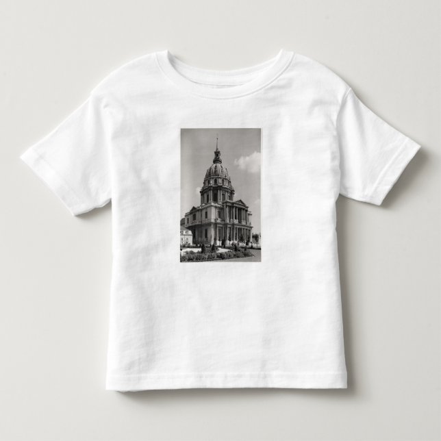 Camiseta De Bebé Fachada de la iglesia de St. Louis (Anverso)