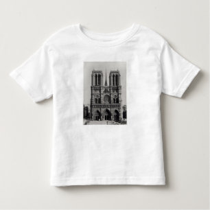 Camiseta De Bebé Fachada de Notre-Dame, París, fin del siglo XIX