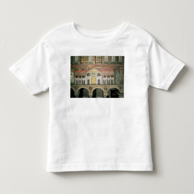 Camiseta De Bebé Fachada del Palazzo di Teodorico, 527-99 (Anverso)