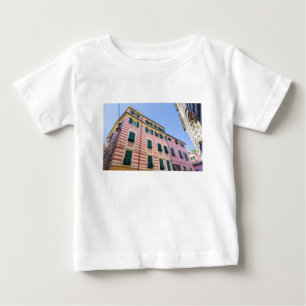 Camiseta De Bebé Fachadas de la Casa Monterosso Cinque Terre Liguri