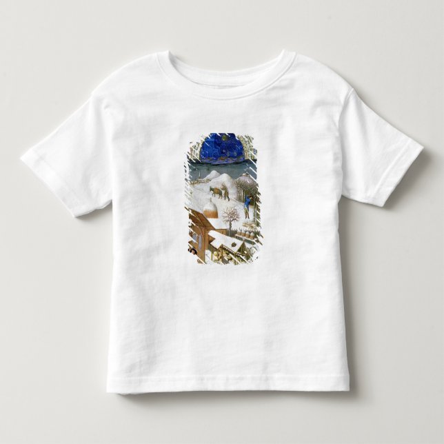 Camiseta De Bebé Facsímil de febrero (Anverso)