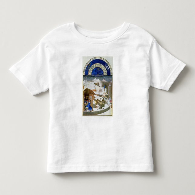 Camiseta De Bebé Facsímil de febrero (Anverso)