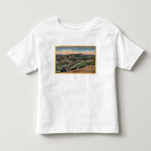 Camiseta De Bebé Facturaciones, Montana - rastro negro de la nutria