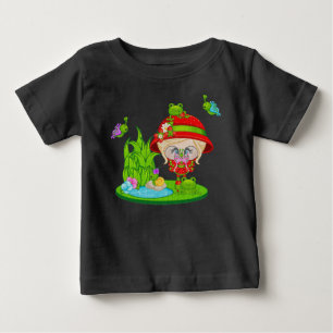 Camiseta De Bebé Faery Nature Lover Frog