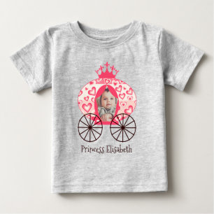 Camiseta De Bebé Fairytale Royal Princess Carriage Chica Cumpleaños