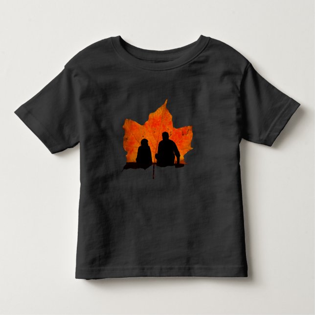 CAMISETA DE BEBÉ FALL DEJA AL PADRE Y AL HIJO (Anverso)