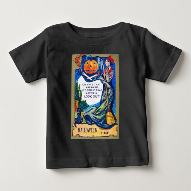 Camiseta De Bebé Falln Look Out Halloween Time (Anverso)