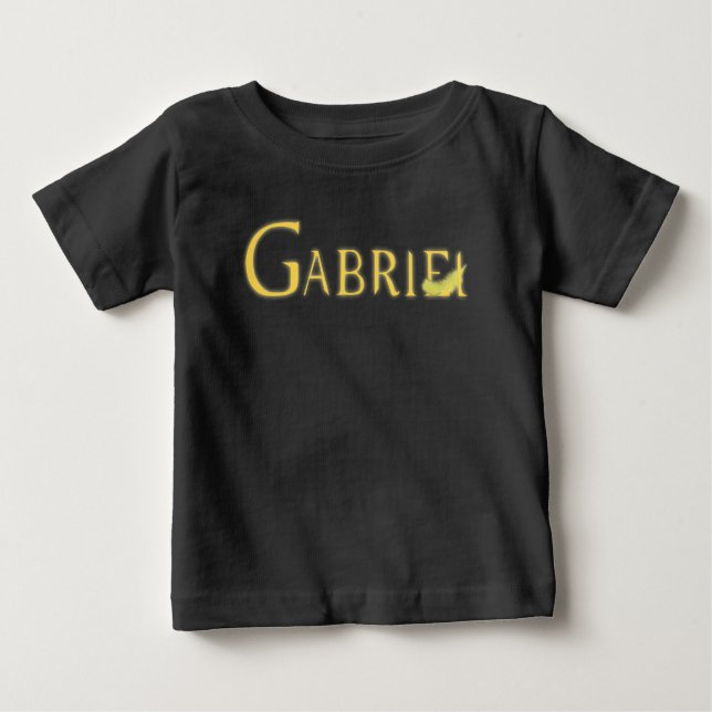 Camiseta De Bebé Fallo Archangel Gabriel Front and Back (Anverso)