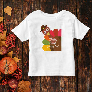 Camiseta De Bebé Familia a juego divertida del trote de Turquía de