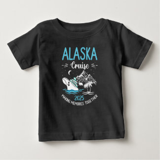 Camiseta De Bebé Familia coincidente de crucero Alaska 2025