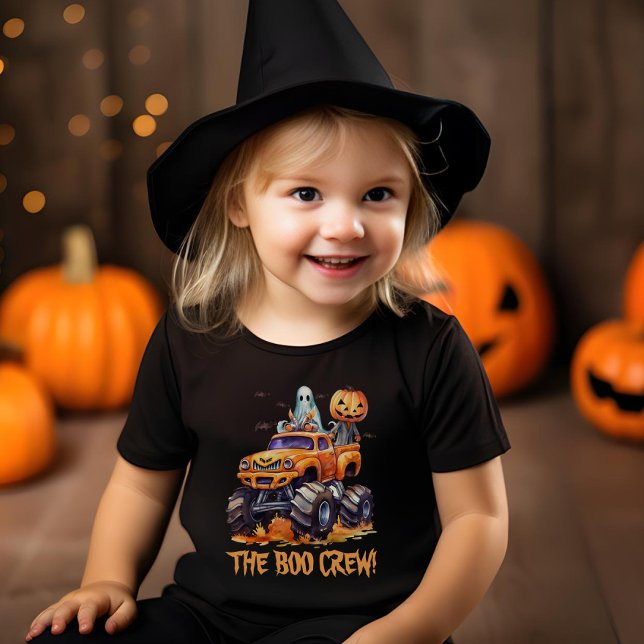 Camiseta De Bebé Familia Cute Boo Crew coincide con Halloween moder (Subido por el creador)