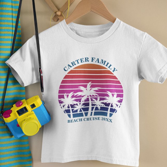 Camiseta De Bebé Familia de cruceros Beach Reunión Personalizado Pa (Subido por el creador)