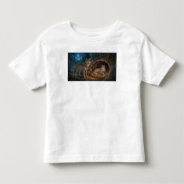 Camiseta De Bebé Familia de Lobos  