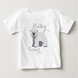 Camiseta De Bebé Familia de ositos polares para bebés