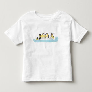 Camiseta De Bebé Familia de pingüinos