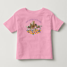 Camiseta De Bebé Familia de Poni GRAN HERMANA DE MELLIZOS