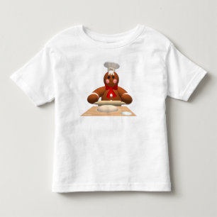 Camiseta De Bebé Familia del pan de jengibre: Pequeño panadero