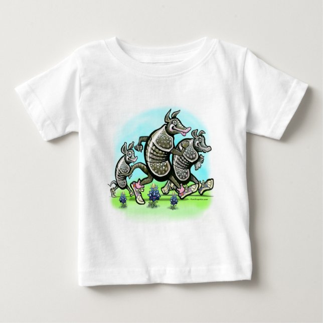 Camiseta De Bebé Familia Dillo (Anverso)