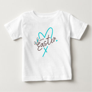 Camiseta De Bebé Familia en juego Feliz Pascua