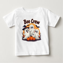 Camiseta De Bebé Familia fantasma de Boo Crew Cute Halloween