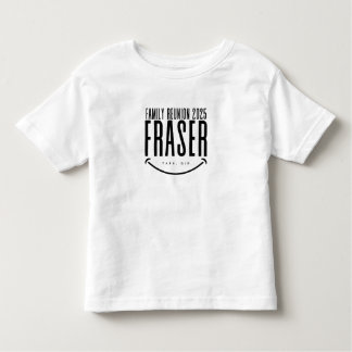 Camiseta De Bebé Familia Fraser Reunión 2025 Diseño 6 Pequeña Camis