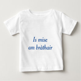 Camiseta De Bebé Familia Gaélica: Soy el Hermano