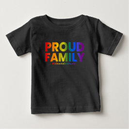 Camiseta De Bebé Familia Orgullosa, niño pequeño T-Shirt