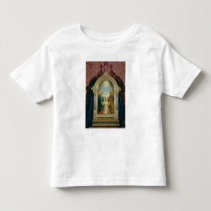 Camiseta De Bebé Familia santa, 1898 (tempera en el panel)