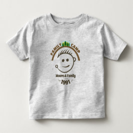 Camiseta De Bebé Family Camp Toddler T-Shirt