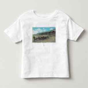 Camiseta De Bebé Famosa banda de vaqueros en la ronda
